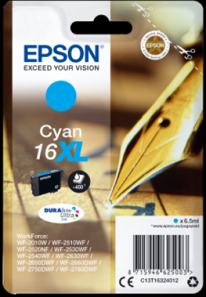Epson cyan 16XL