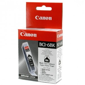 Tinteiro Preto Canon BCI-6BK
